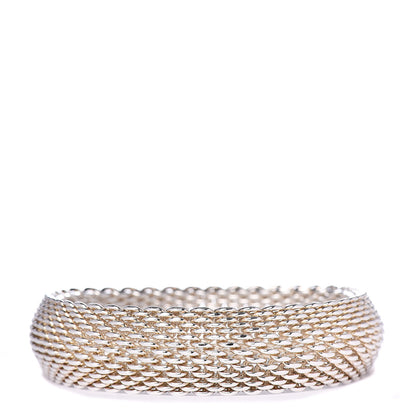 Tiffany Sterling Silver Somerset Mesh Bracelet 1 of 5