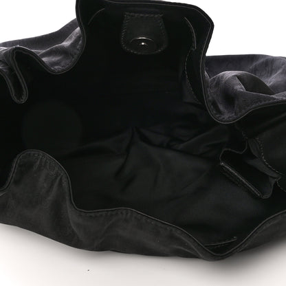 Christian Dior Nylon Monogram Lovely Hobo Black 5 of 11