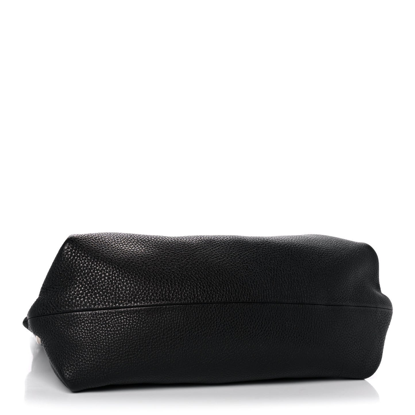 Calfskin Fanisa Gancini Hobo Black