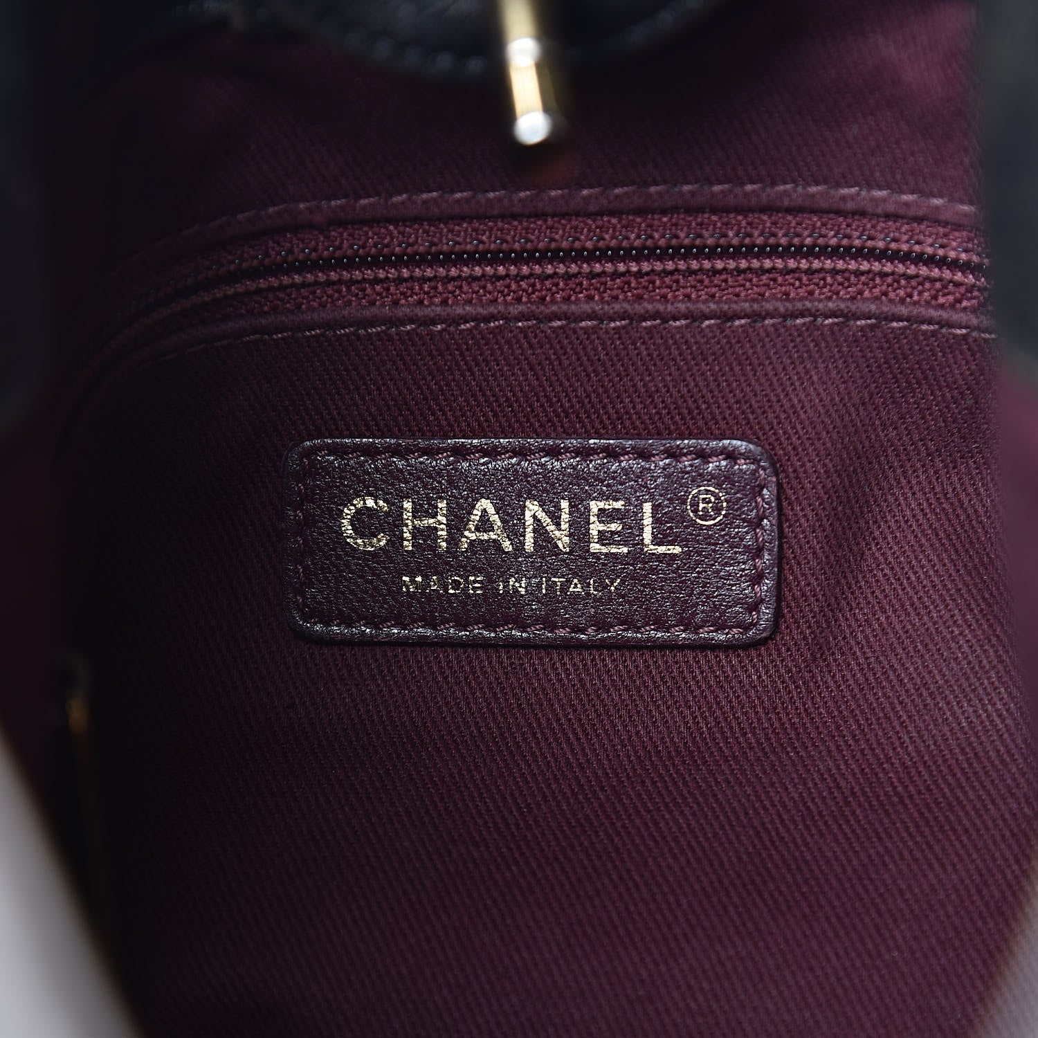 Chanel Calfskin Quilted Into The Fringe Hobo Black Gold 6 of 14