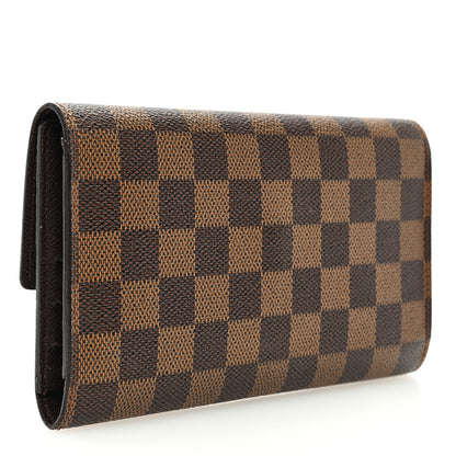 Louis Vuitton Damier Ebene Sarah Wallet 3 of 11