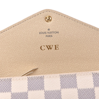 Louis Vuitton Damier Azur Josephine Wallet 8 of 11