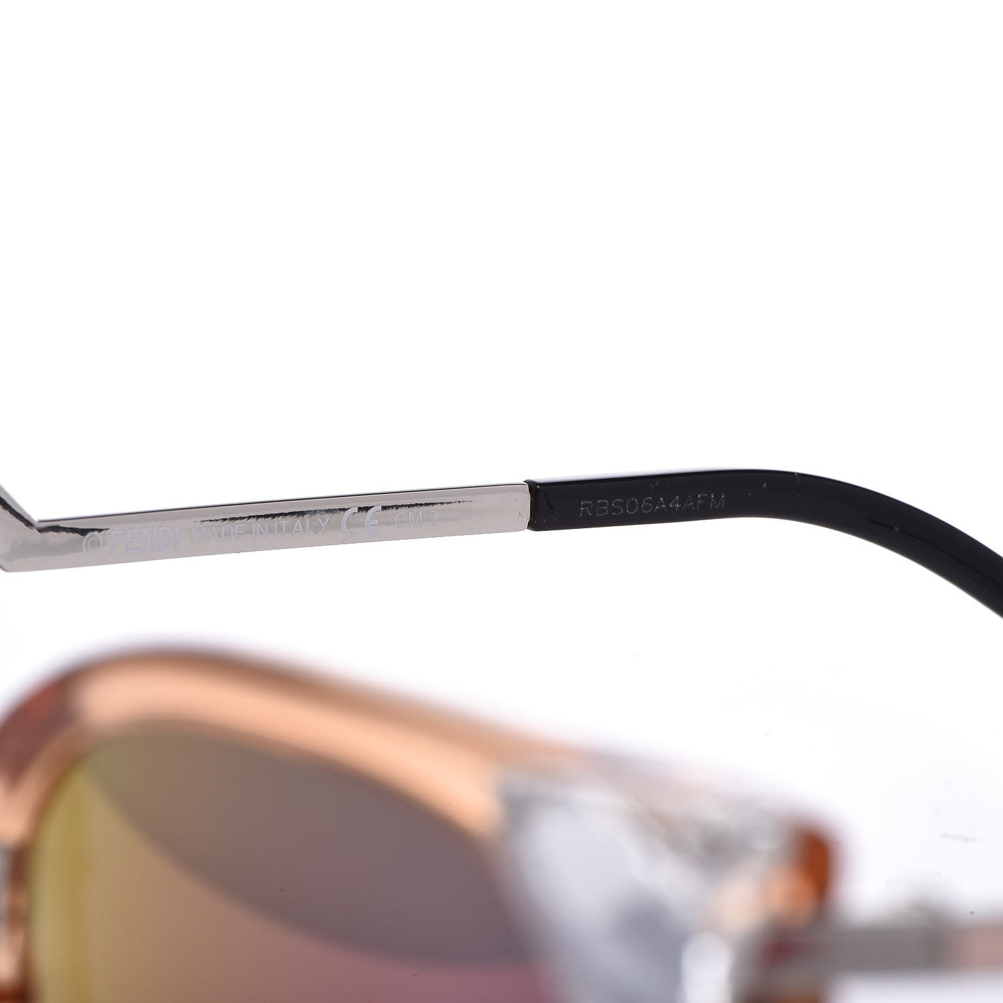 Iridia Cat Eye Sunglasses FF 0041/S Translucent Peach