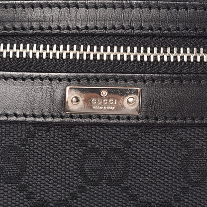 Gucci Monogram Wristlet Clutch Black 8 of 12