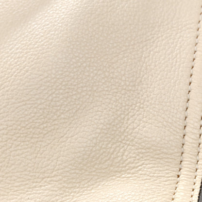 Prada Glace Calf Etiquette Flap Bianco Astra 13 of 14