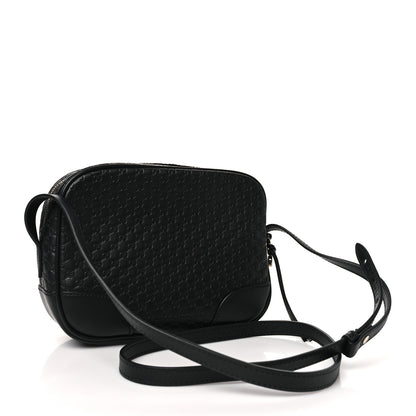 Gucci Microguccissima Mini Bree Messenger Bag Black 3 of 10