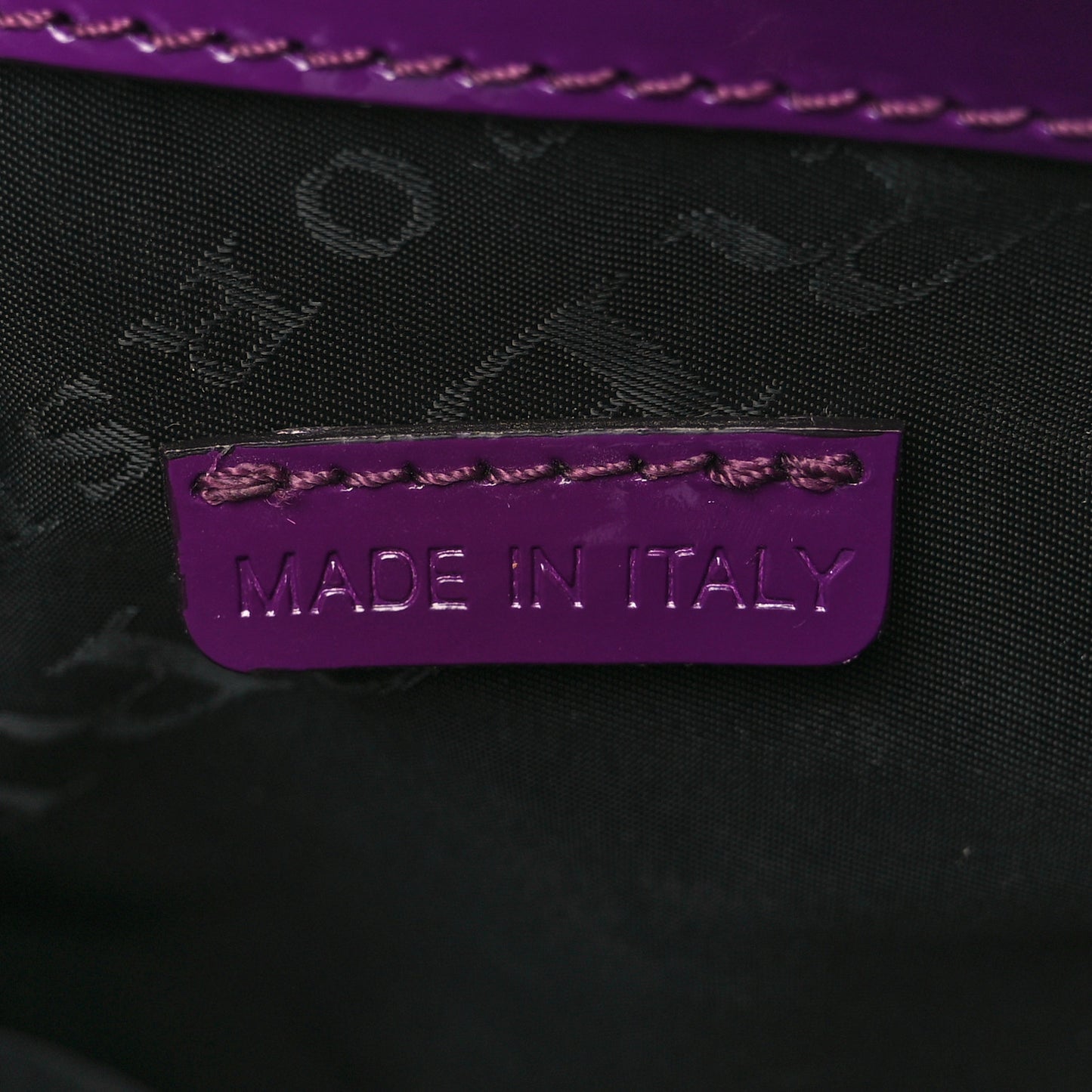 Patent Small Leigh Crossbody Bag Beetroot