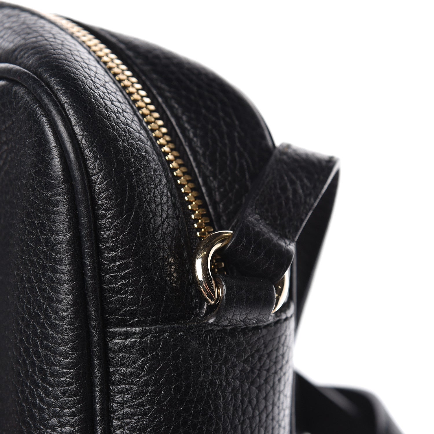 Gucci Pebbled Calfskin Small Soho Disco Bag Black 11 of 12