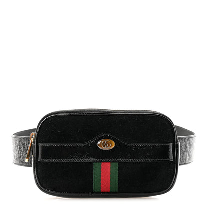 Gucci Suede Patent Ophidia Belted iPhone Case 85 34 Black 1 of 9