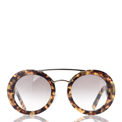 Prada Baroque Sunglasses SPR 13S Havana 2 of 8
