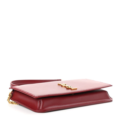 Saint Laurent Smooth Calfskin Monogram Phone Holder Crossbody Opyum Red 4 of 10
