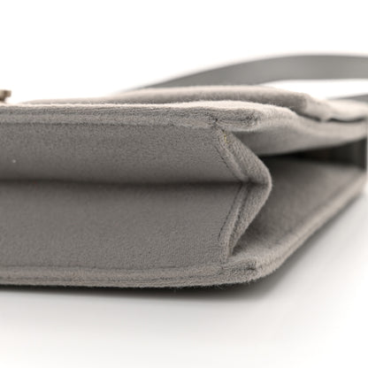 Salvatore Ferragamo Fabric Gancini Shoulder Bag Grey 9 of 13