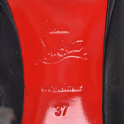 Christian Louboutin Calfskin Botalili 100 Tall Boots 37 Black 8 of 10