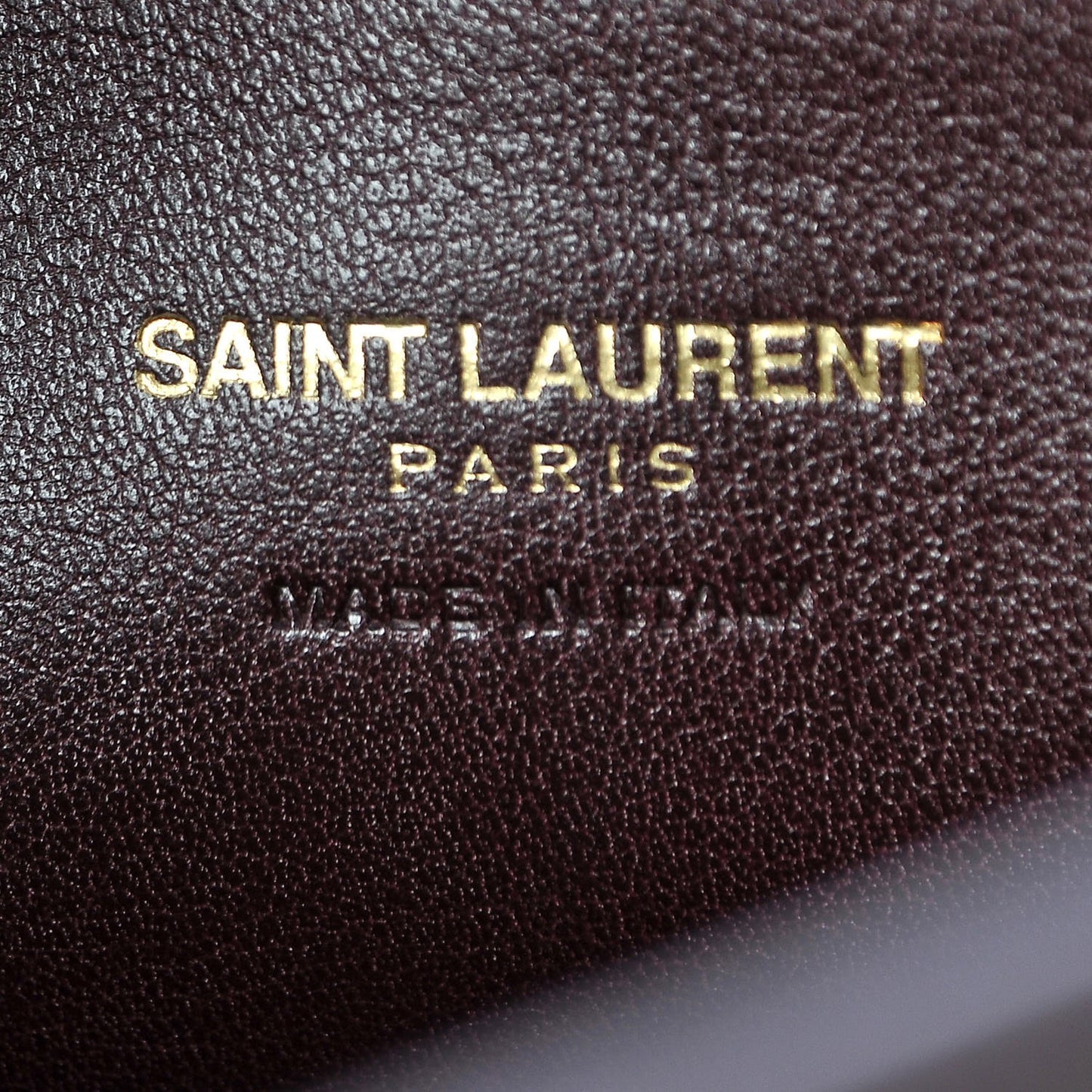 Calfskin Small Monogram Cabas Bordeaux