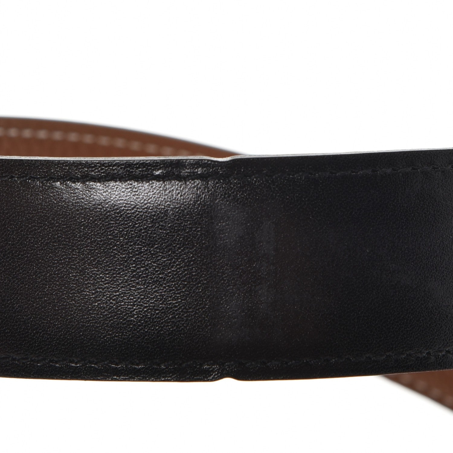 Hermes Box Togo 32mm Quizz H Belt 100 Black Gold 4 of 9