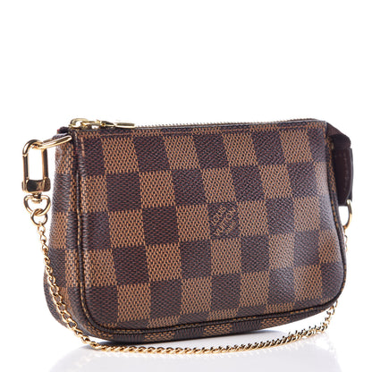 Louis Vuitton Damier Ebene Mini Pochette Accessories 3 of 7