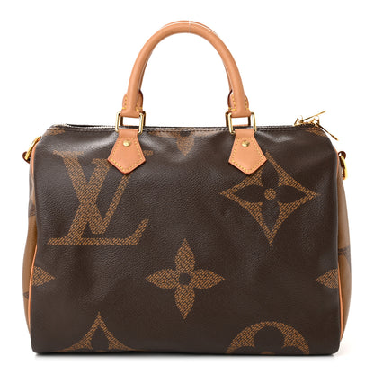 Louis Vuitton Reverse Monogram Giant Speedy Bandouliere 30 1 of 12