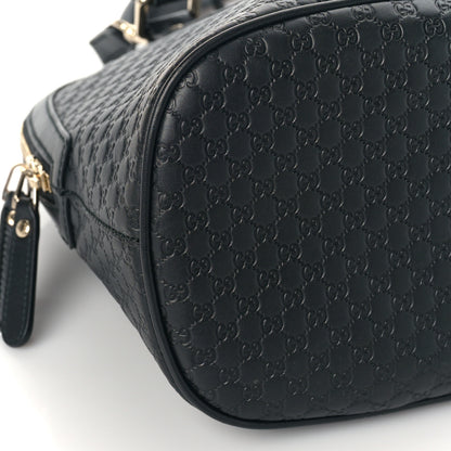 Gucci Microguccissima Medium Dome Bag Black 4 of 9