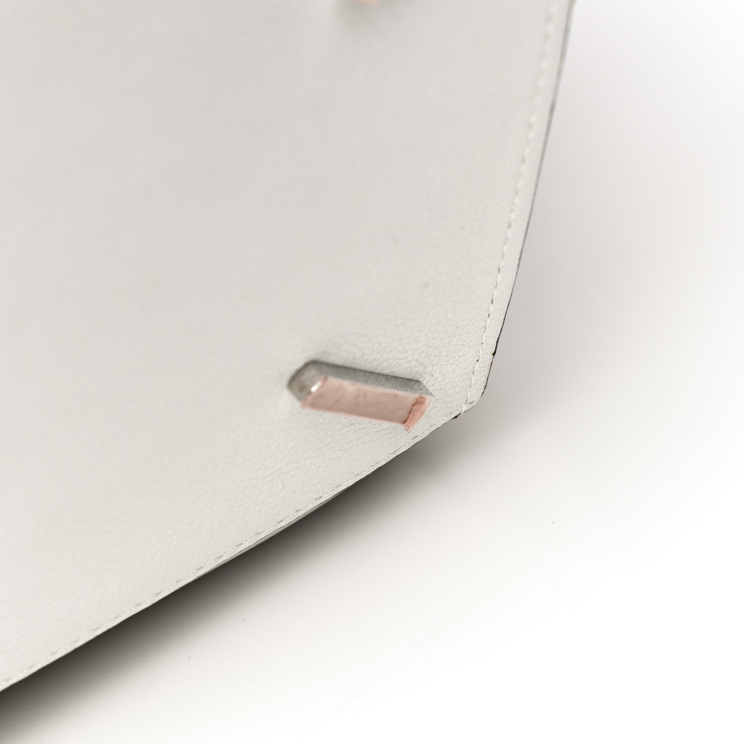 Loewe Grained Calfskin Small Hammock Shoulder Bag Soft White 17 of 19