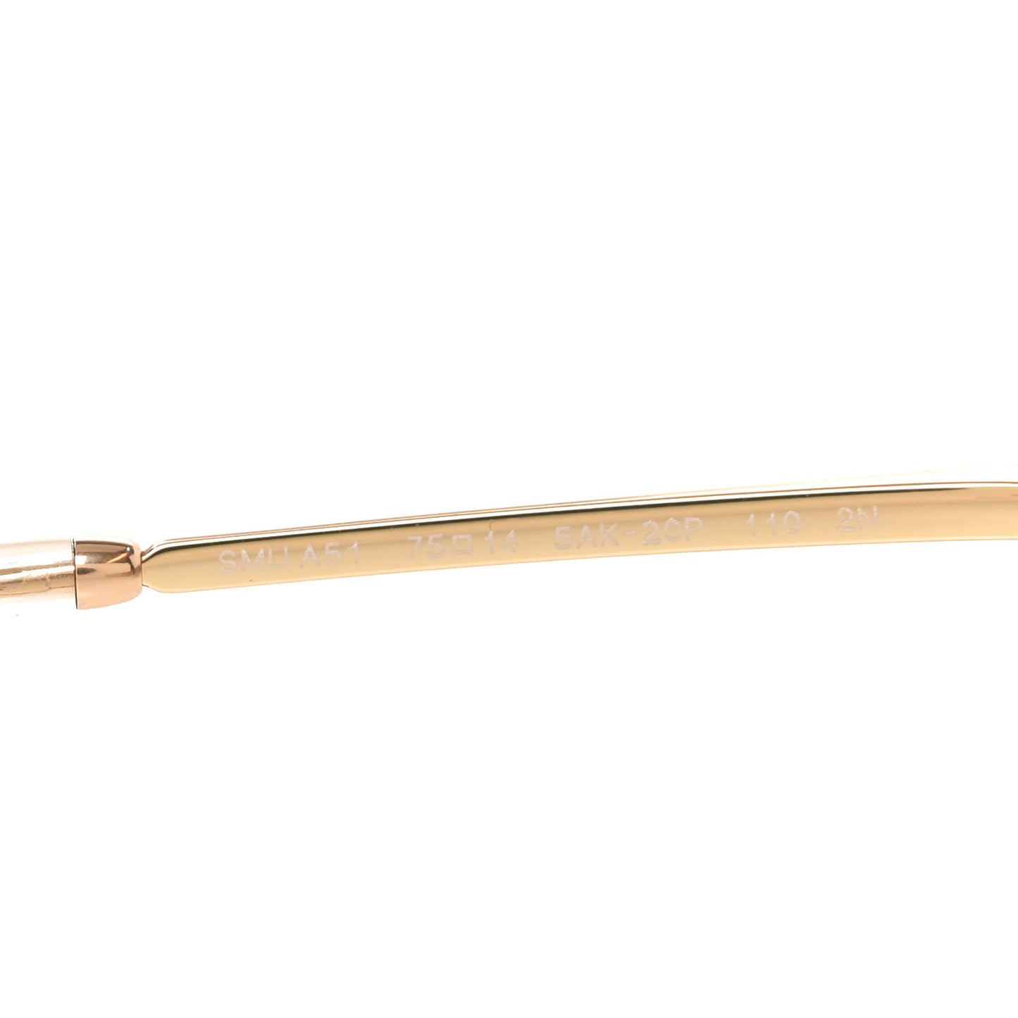 Metal Aube Sunglasses SMUA51 Gold