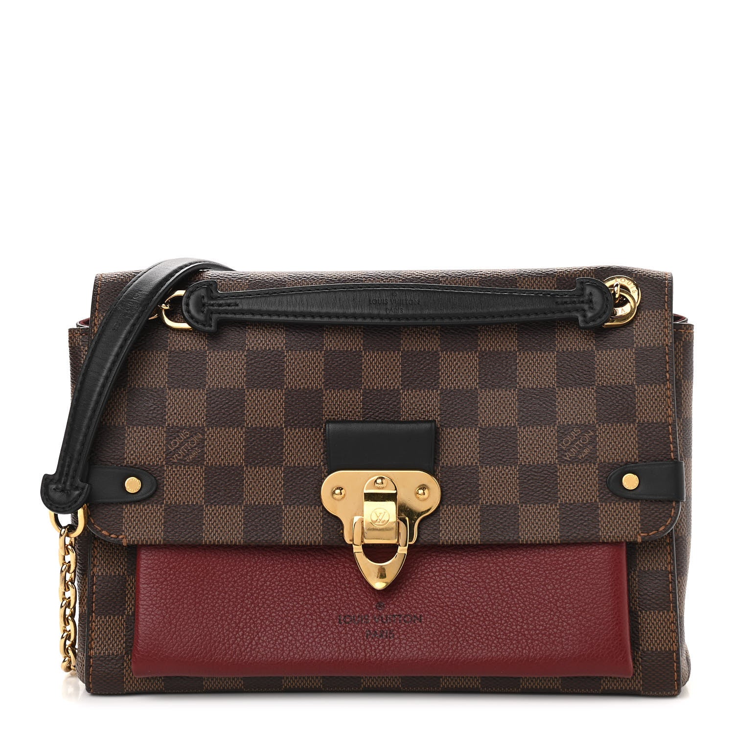 Louis Vuitton Damier Ebene Vavin PM Bordeaux 1 of 12