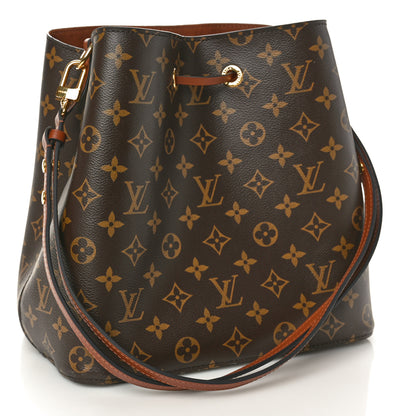 Louis Vuitton Monogram Neonoe MM Caramel 3 of 10