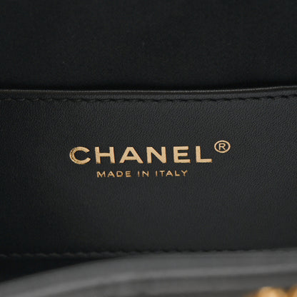 Chanel Caviar Quilted Mini Chanel 25 Handbag Black 6 of 12