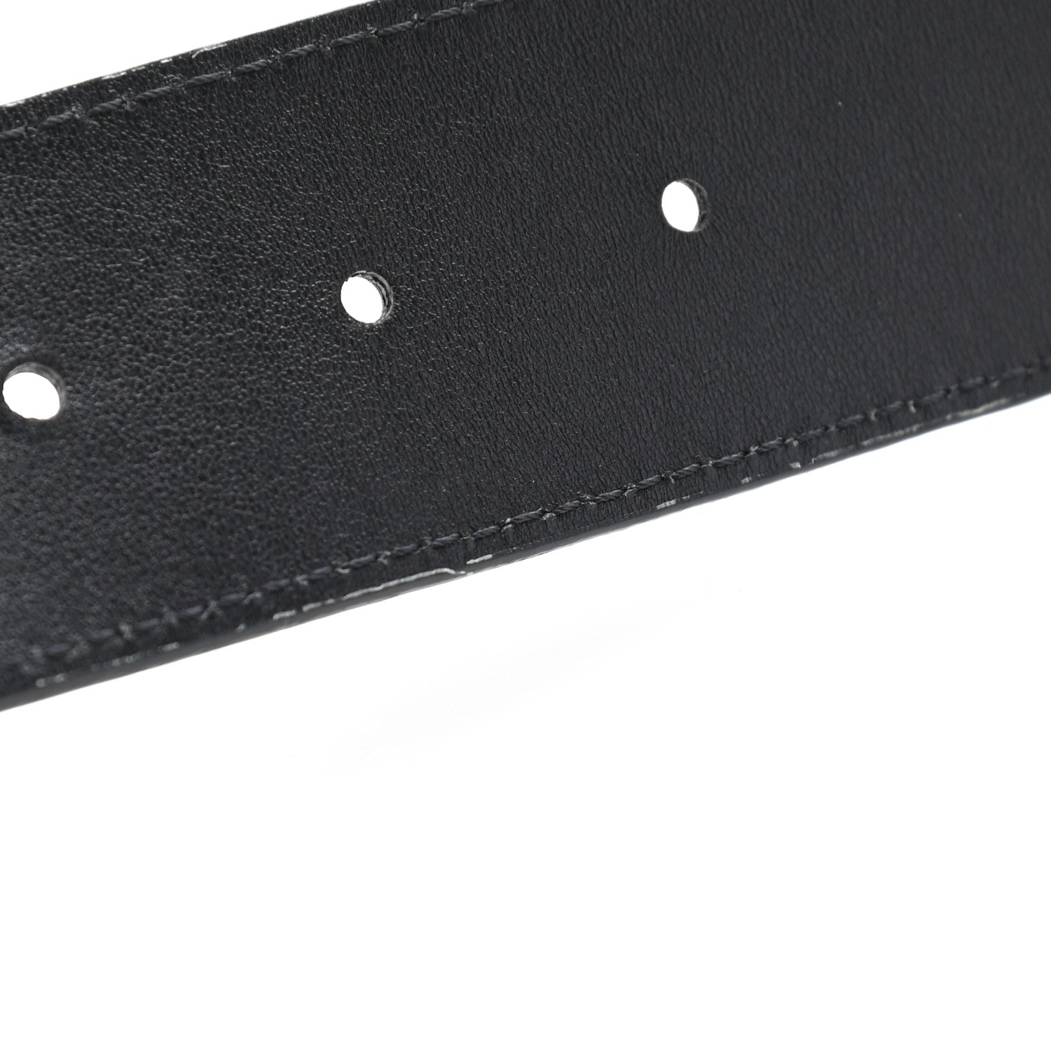 Louis Vuitton Calfskin 40mm LV Initiales Reversible Belt 90 36 Dark Brown Black 7 of 8