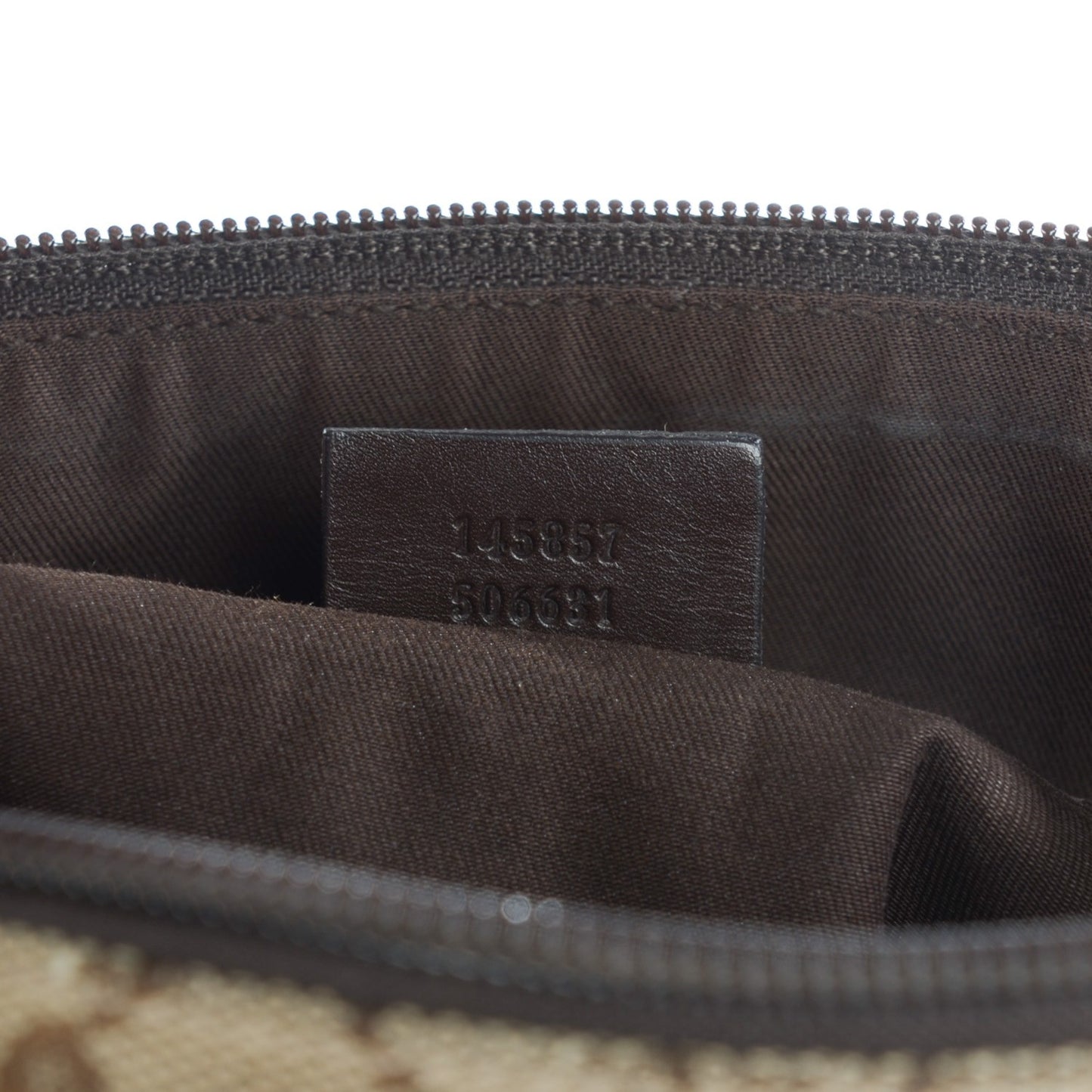 Monogram Calfskin Perforated Medium Flat Messenger Bag Dark Brown