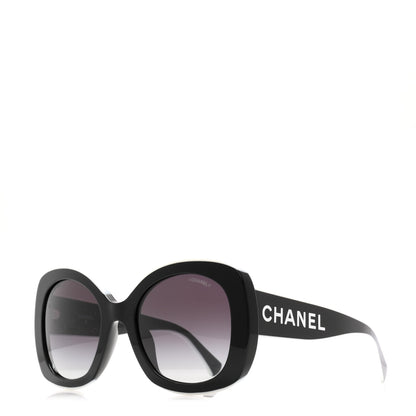 Chanel Acetate Sunglasses 71414A Black 1 of 8