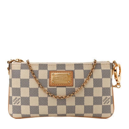 Louis Vuitton Damier Azur Pochette Milla MM 1 of 10
