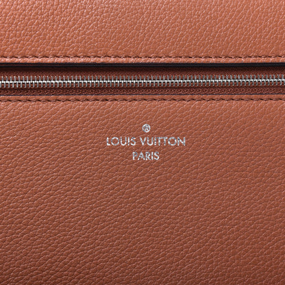 Louis Vuitton Soft Calfskin My Lockme Top Handle Caramel Creme Black 8 of 12