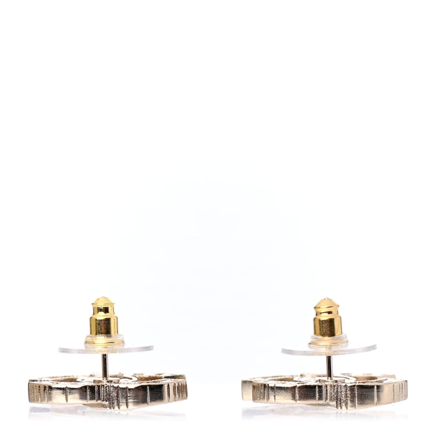 Pearl CC Earrings Gold
