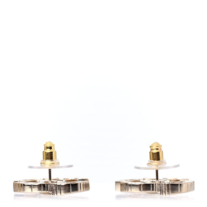 Chanel Pearl CC Earrings Gold 3 of 4