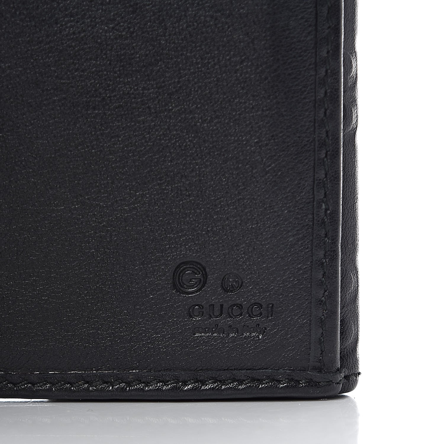 Gucci Guccissima Continental Wallet Black 6 of 16