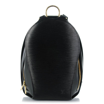 Louis Vuitton Epi Mabillon Backpack Black 1 of 5
