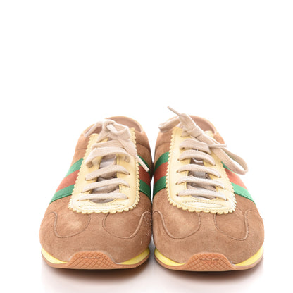 Gucci Suede Web Womens Rocket Sneakers 41 Nocciola Burro 2 of 17