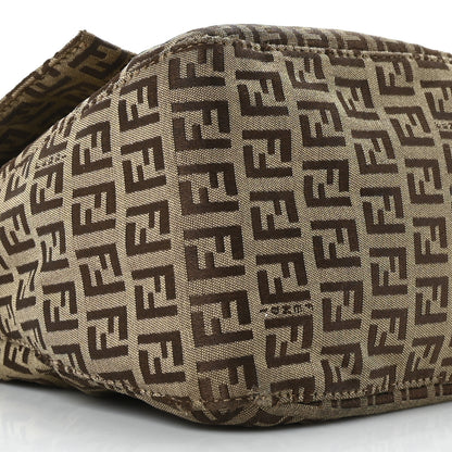 Fendi Zucchino Vitello Mama Baguette Mogano Panna Bruciato 6 of 8