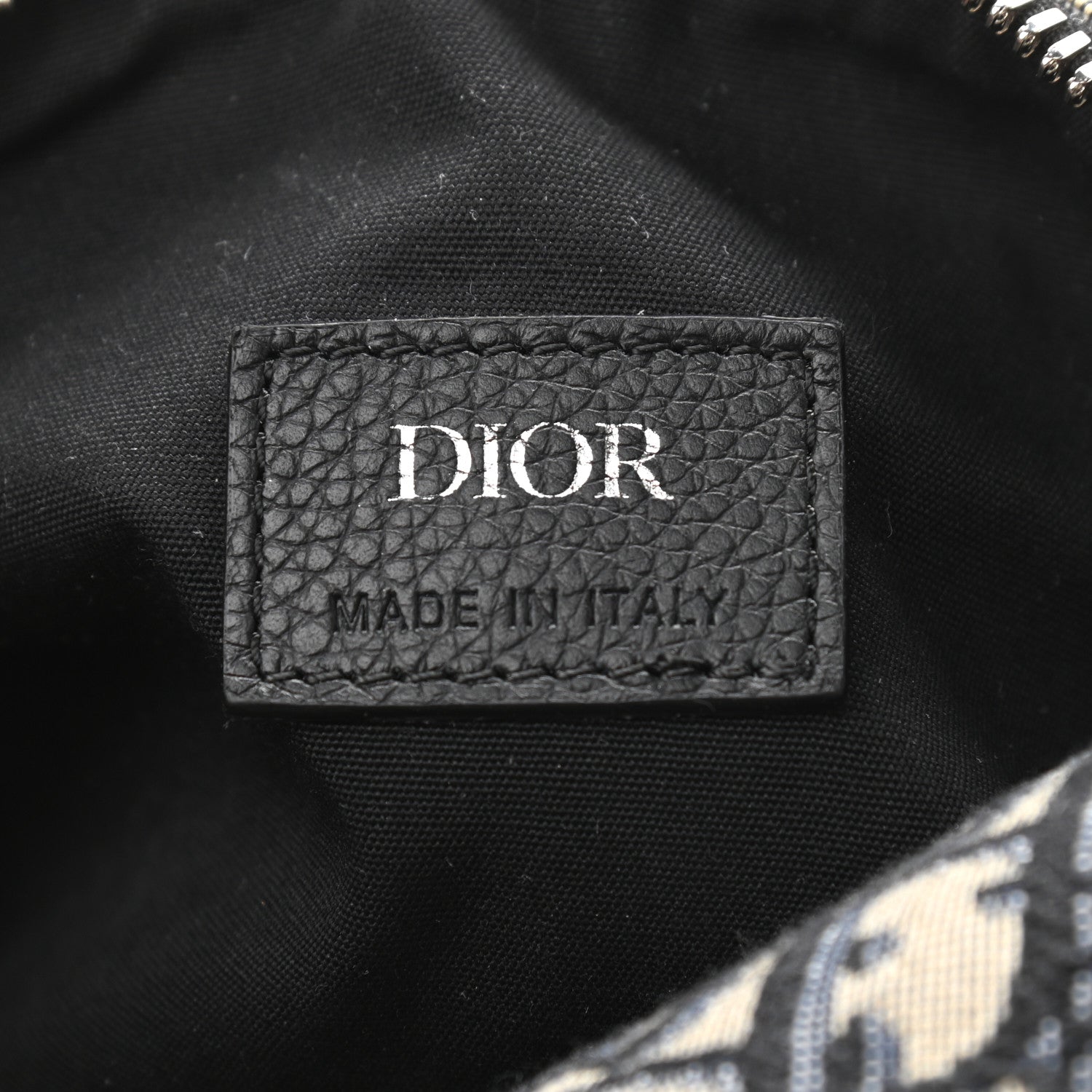 Christian Dior Oblique Roller Messenger Bag Blue 6 of 13