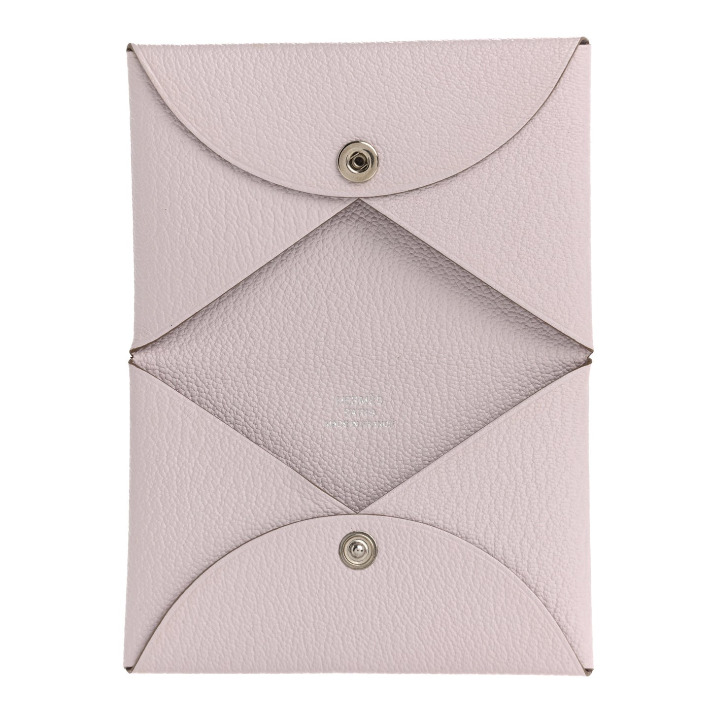 Chevre Mysore Calvi Card Case Mauve Pale