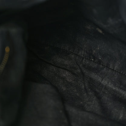 Saint Laurent Lambskin Quilted Medium Loulou Puffer Monogram Chain Satchel Black 11 of 15