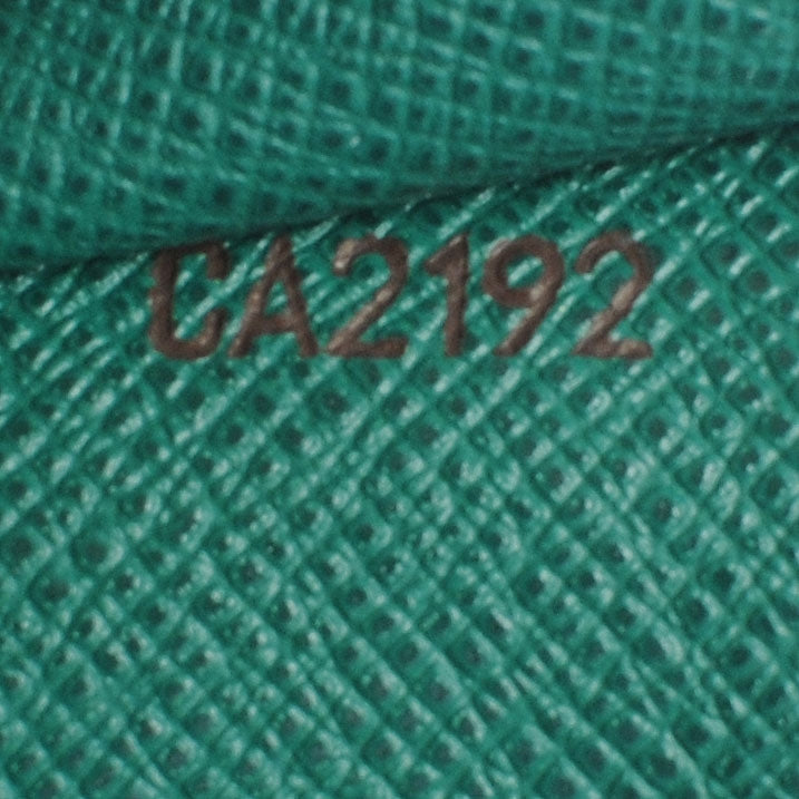 Louis Vuitton Monogram Emilie Wallet Green 6 of 8