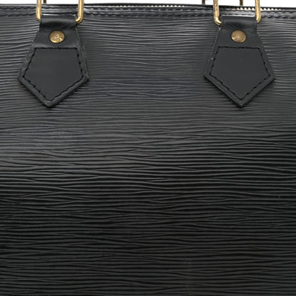 Louis Vuitton Epi Speedy 30 Black 8 of 21