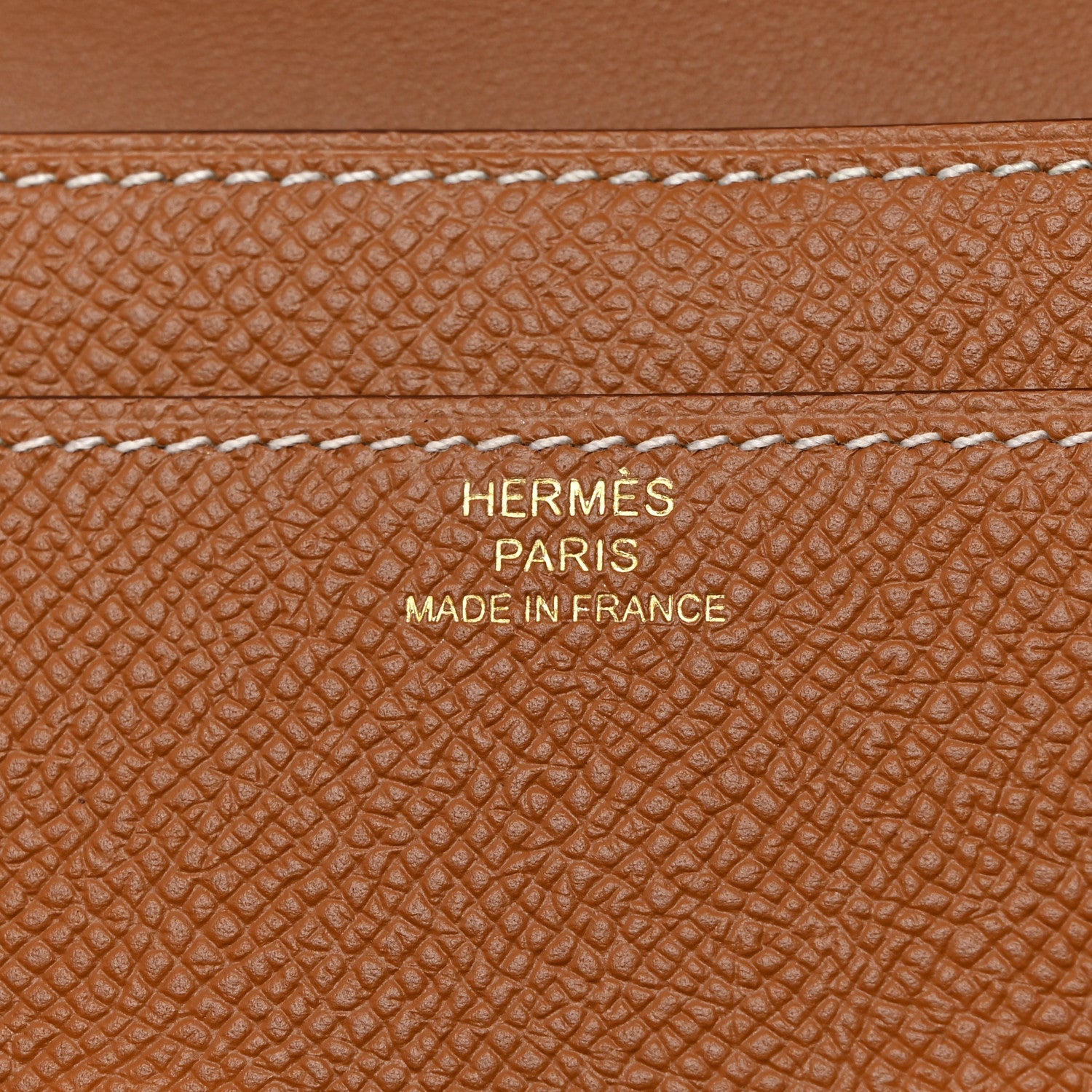 Hermes Epsom Constance Long Wallet To Go Gold 6 of 8