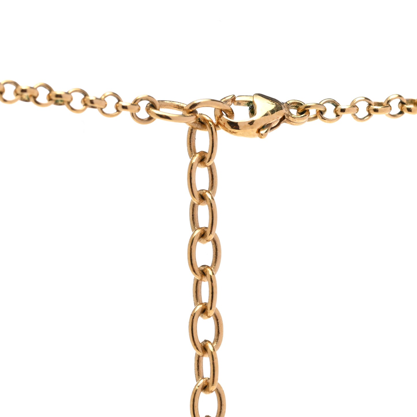 Locky Pendant Necklace Gold