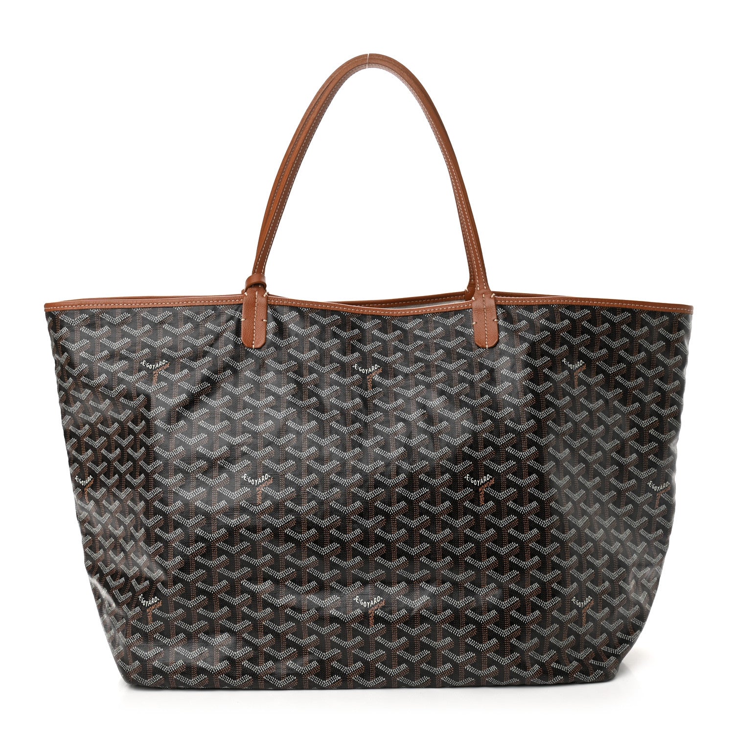Goyard Goyardine Saint Louis GM Black Gold 1 of 13