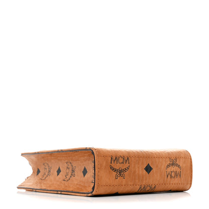 MCM Visetos X-Mini Aren Tote Cognac 4 of 10