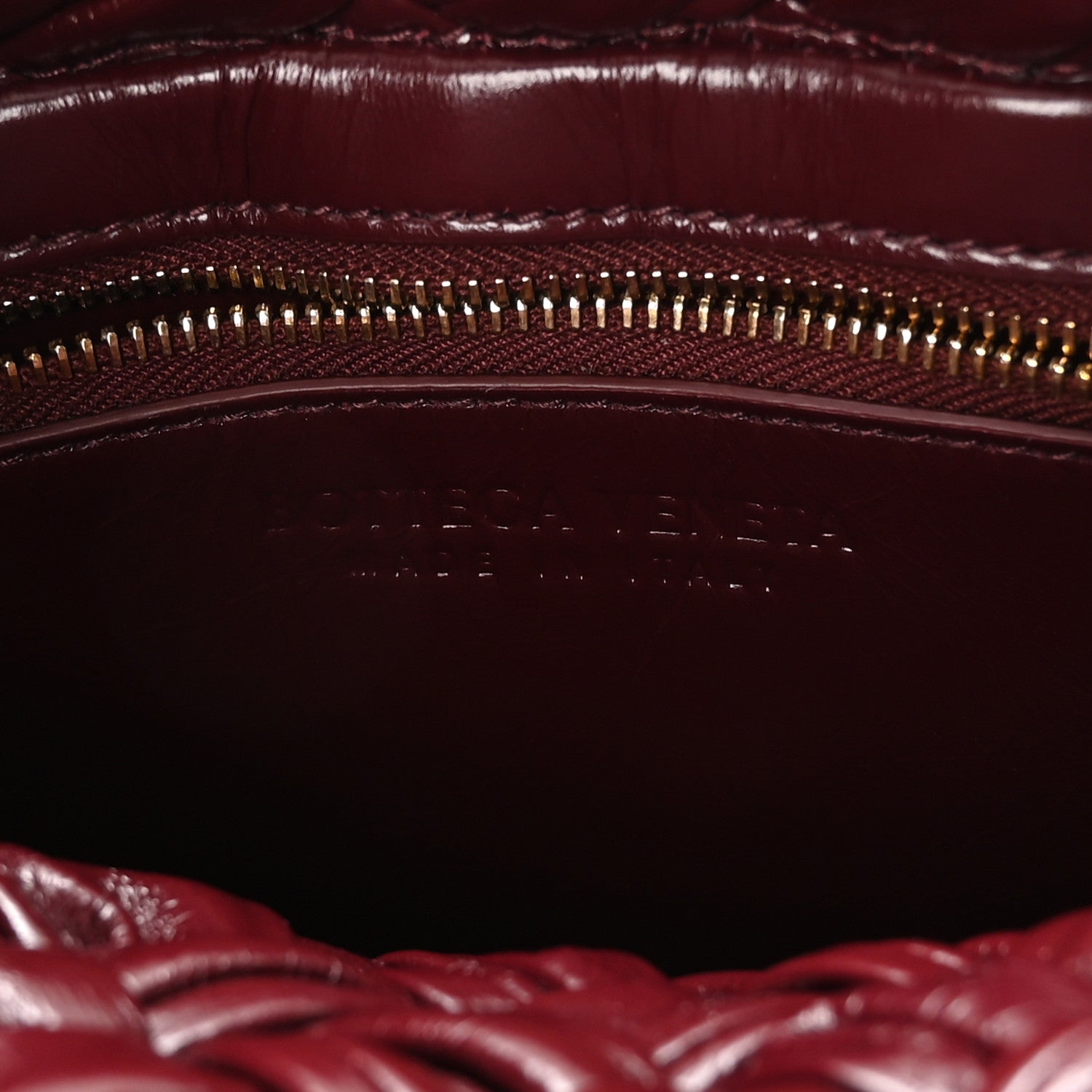 Bottega Veneta Calfskin Foulard Intreccio Kalimero Citta Shoulder Bag Barolo Barolo 6 of 11