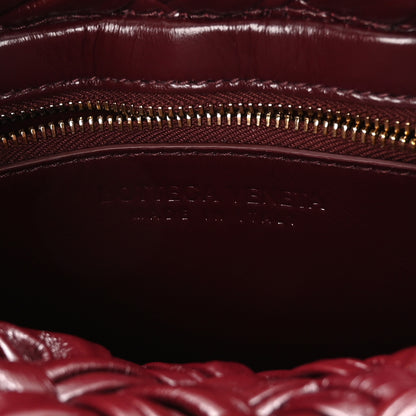 Bottega Veneta Calfskin Foulard Intreccio Kalimero Citta Shoulder Bag Barolo Barolo 6 of 11