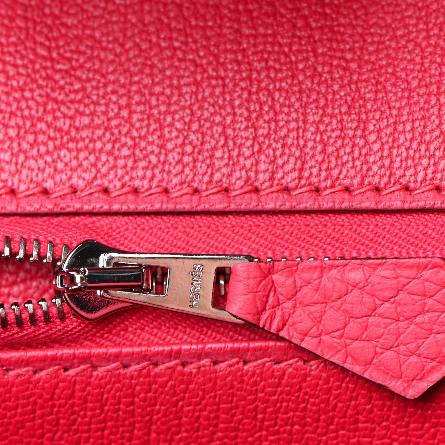 Hermes Taurillon Clemence Birkin 30 Rose Extreme 18 of 34